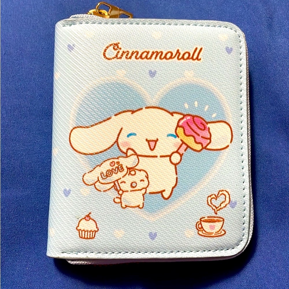Cinnamoroll zippered wallet